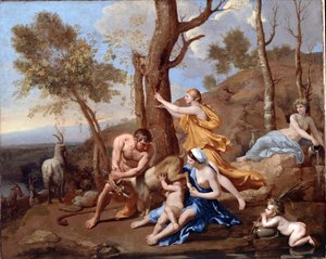 木星的培育 作者 尼古拉斯·普桑（Nicolas Poussin）